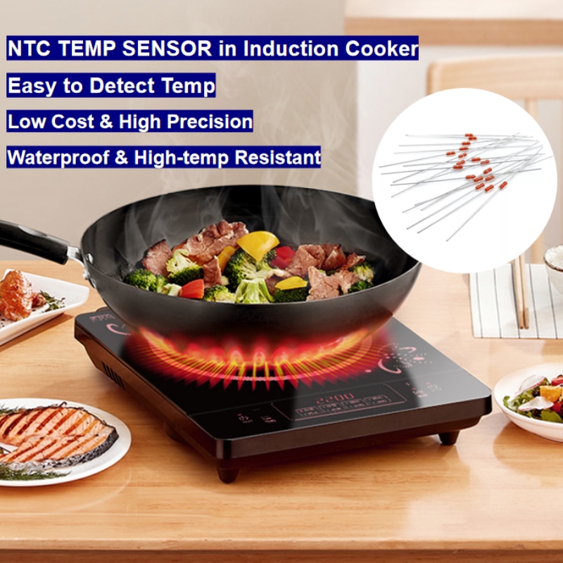 NTC термисторен сензор за температура в индукционната готварска печка